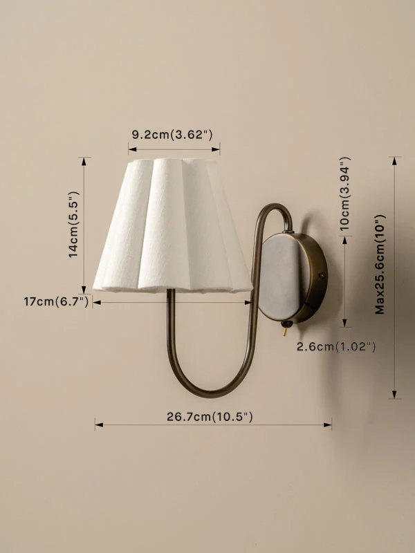 Aston bronze wall light - Image 4