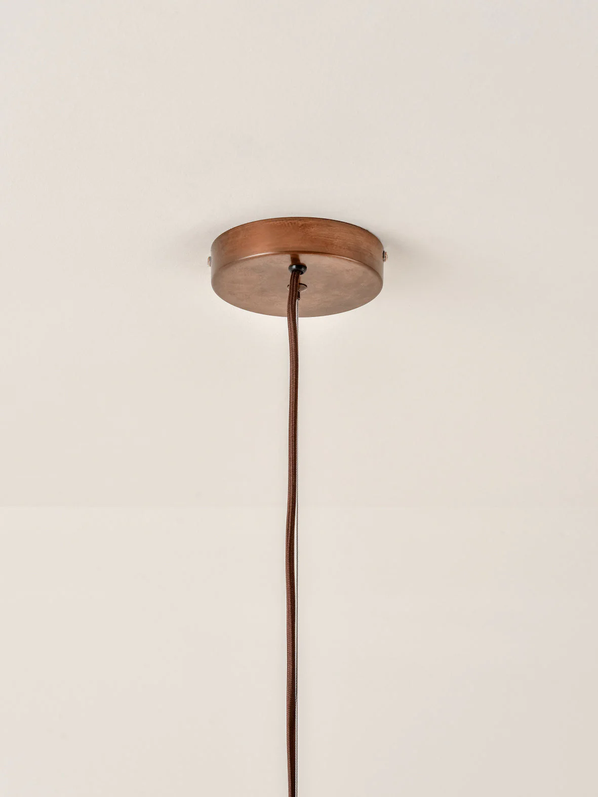 Bardi - 1 light oversized scalloped rattan pendant - Image 5