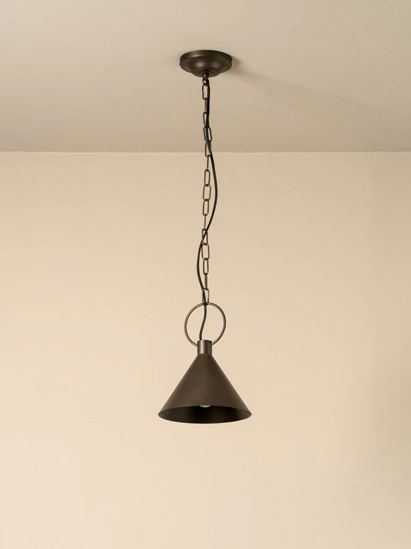 Bladen small bronze pendant