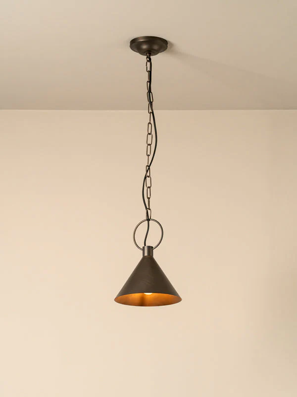 Bladen small bronze pendant - Image 2