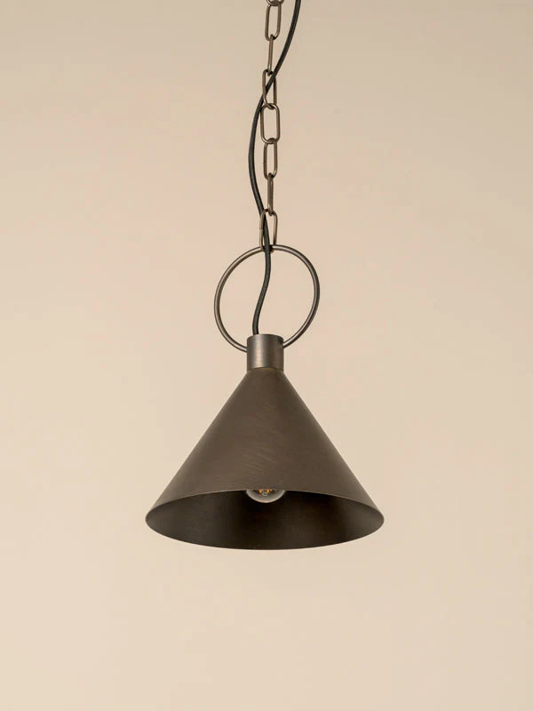 Bladen small bronze pendant - Image 3