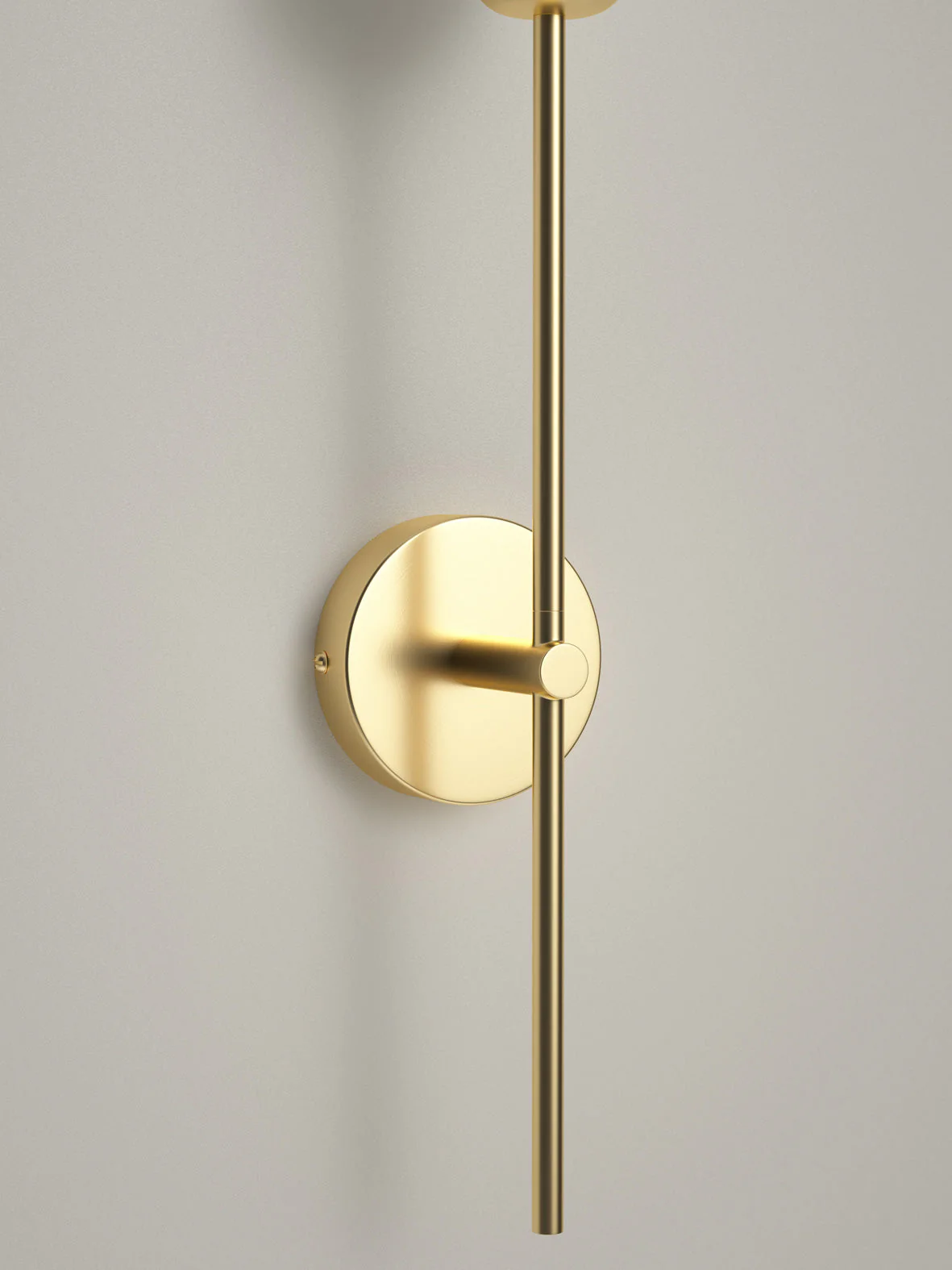 Chelso - brushed brass and opal wall light - Image 6