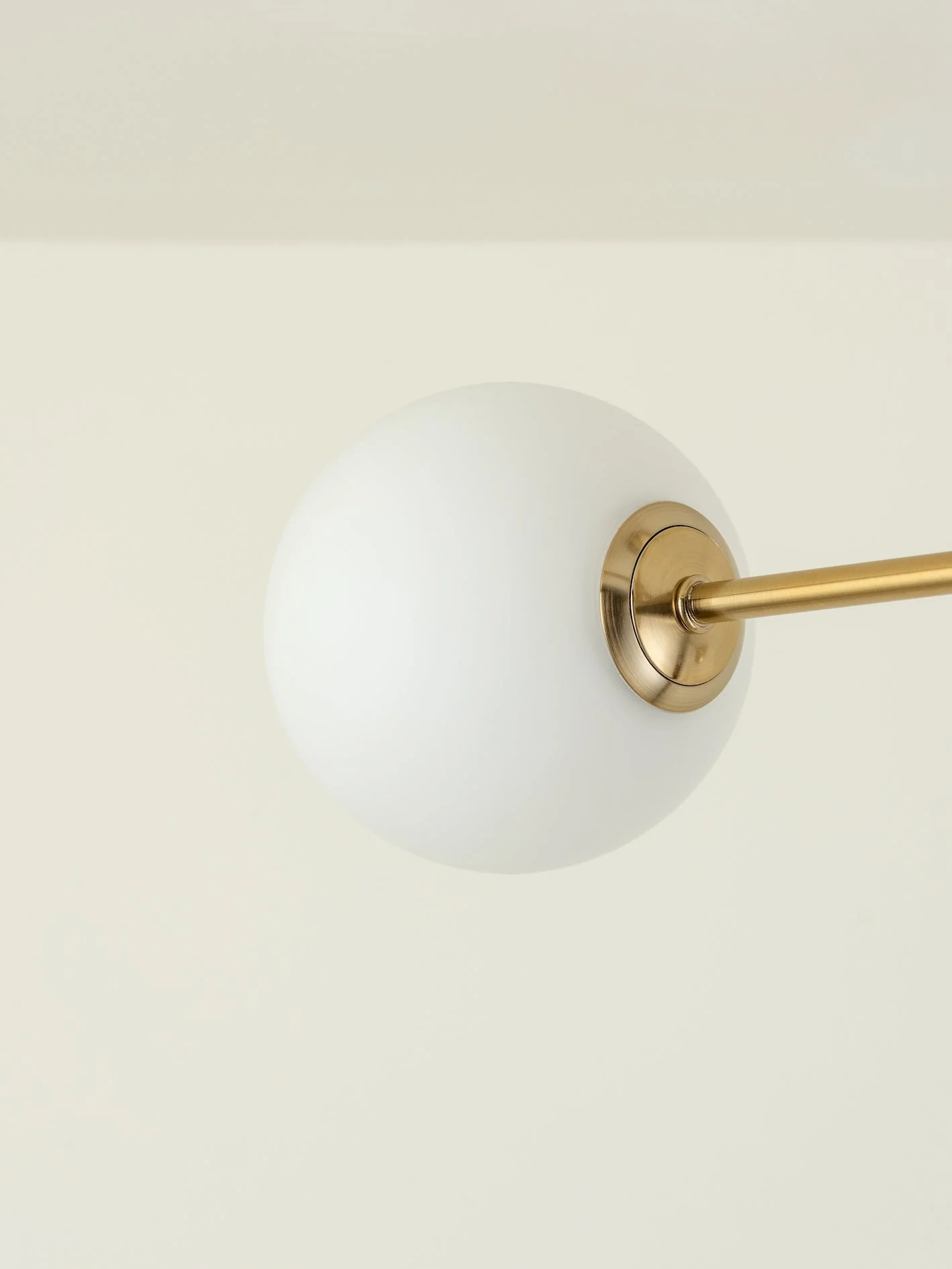 Chelvara - 4 light brass and opal flush - Image 3