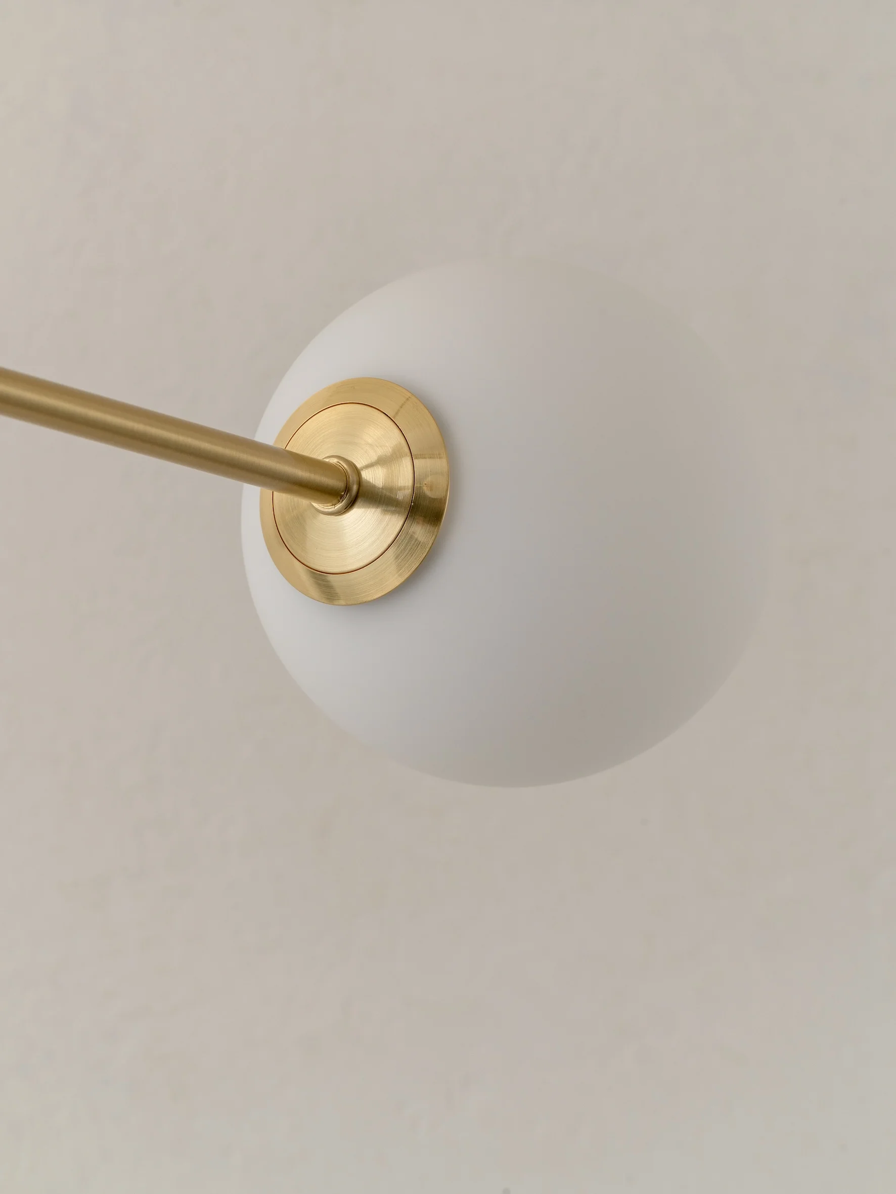 Chelvara - 6 light brass and opal pendant - Image 7