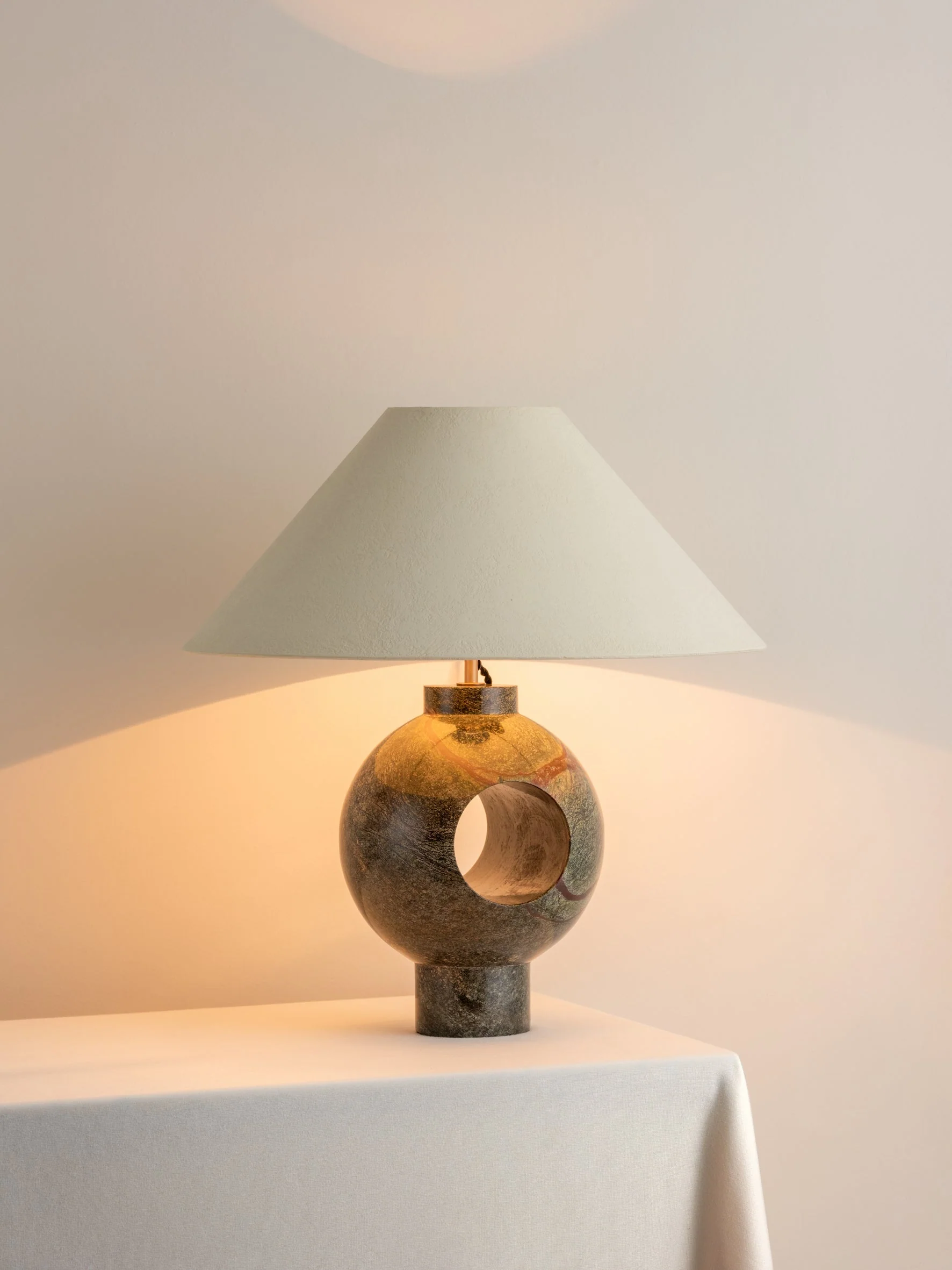 Edition 1.1 - marble table lamp base - base only - Image 5