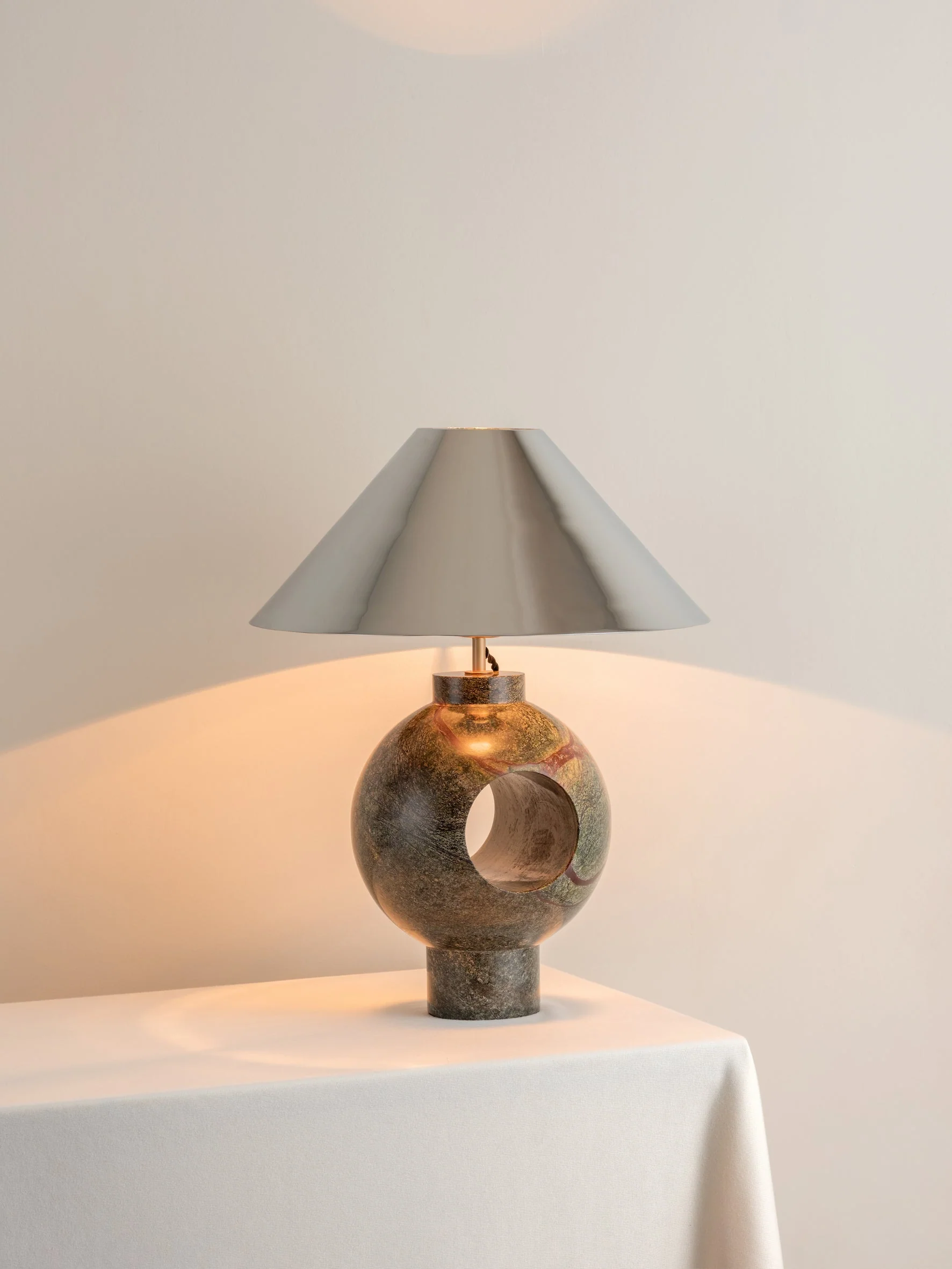 Edition 1.1 - marble table lamp base - base only - Image 7