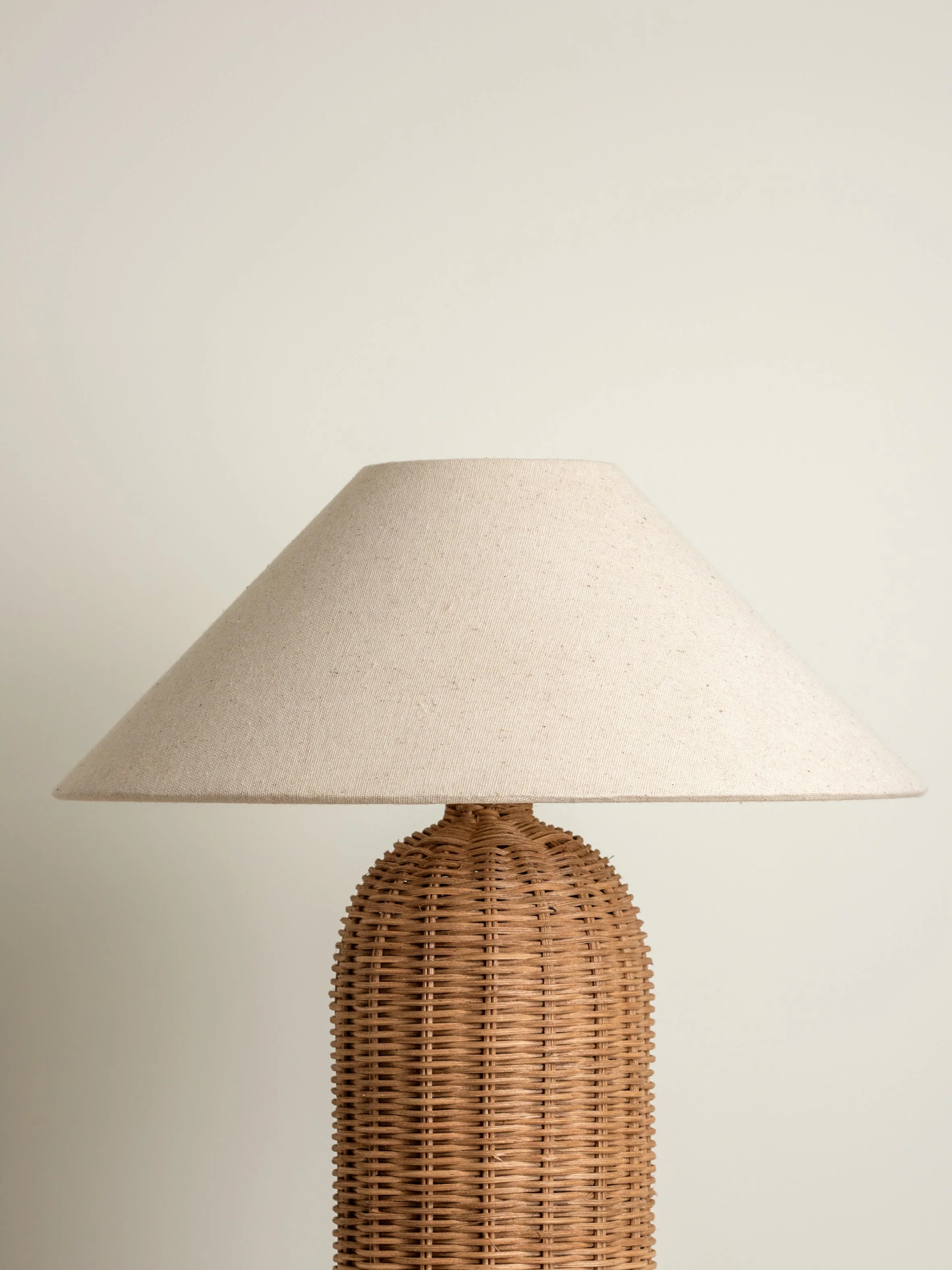 Ensia - tall rattan table lamp - Image 6