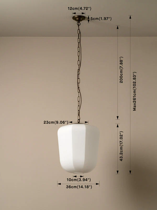 Fulham tall pendant - Image 6