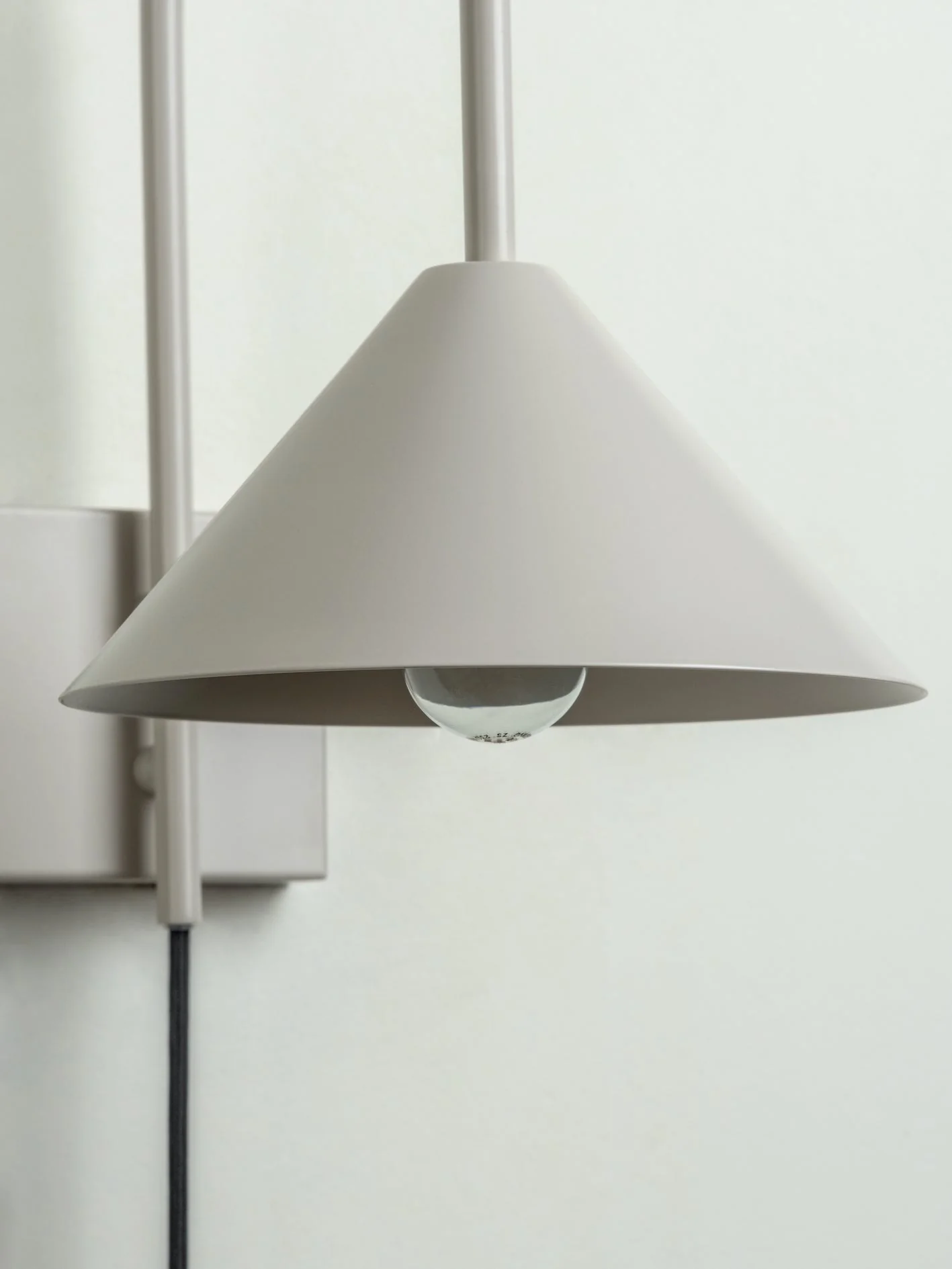 Orta - 1 light warm white cone wall light - Image 5