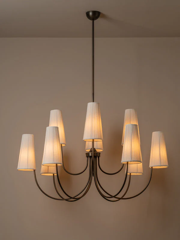 Pimlico 10 light chandelier - Image 4